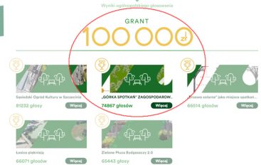 Projekt „GÓRKA SPOTKAŃ” ZAGOSPODAROWANIE PARKU W SOBÓTCE otrzyma grant w wysokości 100 000 zł!