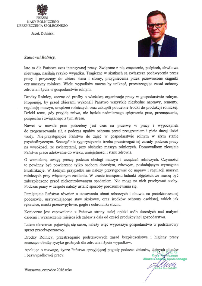 list-Prezesa-KRUS-do-roliników-lipiec-2016