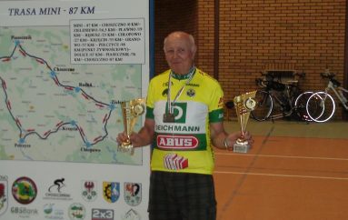 Franciszek Gustowski – o sportowych sukcesach 74-letniego kolarza z Sobótki