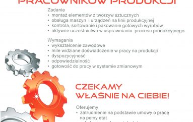 Praca w Pietrzykowicach – pracownik produkcji