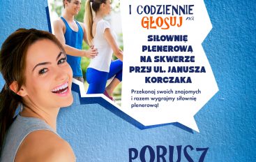 Głosujmy codziennie na siłownię plenerową w Sobótce