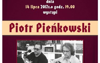 Poetycki Piątek – koncert Piotra Pieńkowskiego