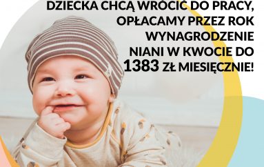 Projekt „Mamo pracuj Dofinansowanie kosztów opieki nad dziećmi do 3 lat”