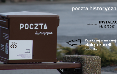 Odsłonięcie „Skrzynki poczty historycznej” w Sobótce