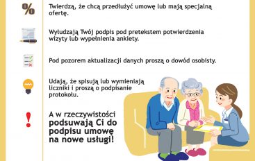 JAK USTRZEC SIĘ PRZED NIEUCZCIWYM PRZEDSIĘBIORCĄ? JAK NIE DAĆ SIĘ OKRAŚĆ?  SPOTKANIE Z PRAWNIKIEM DLA SENIORÓW W SOBÓTCE