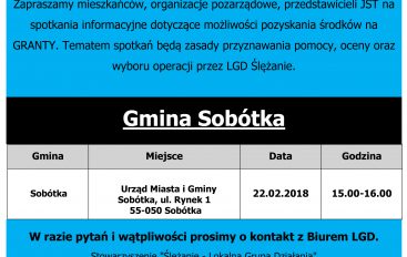 Spotkanie informacyjne – GRANTY