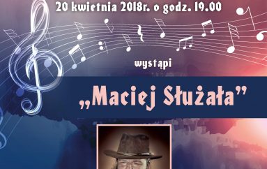 Poetycki Piątek – koncert Macieja Służały