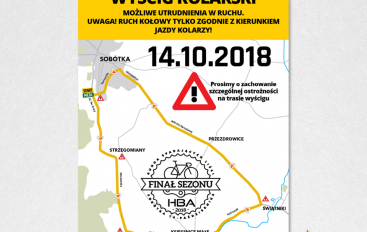 Utrudnienia w ruchu w dniach 12-14.10.2018 r.!