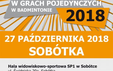 Puchar Dolnego Śląska i Ślężański Turniej Niepodległości. Weekend z badmintonem