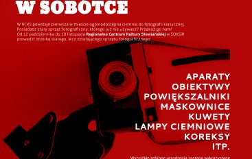 Akcja zbiórki sprzętu fotograficznego.