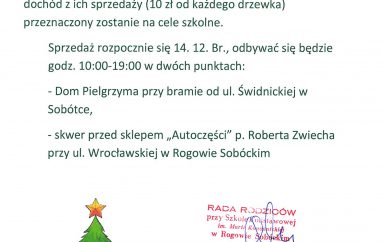 Ogłoszenie Rady Rodziców przy SP w Rogowie Sobóckim