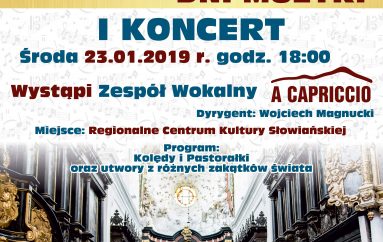 Koncert kolęd, pastorałek i utworów z różnych stron świata. Zespół „A Capriccio”