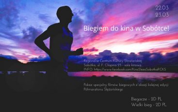 Biegiem do kina! Pokaz filmów biegowych z okazji Półmaratonu Ślężańskiego