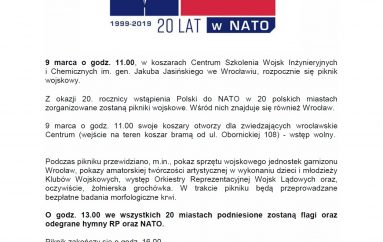 Piknik wojskowy w Centrum Szkolenia Wojsk Inżynieryjnych i Chemicznych we Wrocławiu
