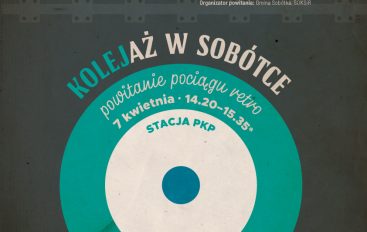 Kolej-AŻ w Sobótce – powitanie pociągu retro + KONKURS dla mieszkańców