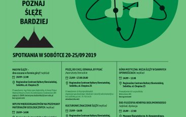 DOLNOŚLĄSKI FESTIWAL NAUKI – SPOTKANIA W SOBÓTCE 20-25 IX 2019