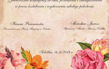 ŻYCZENIA Z OKAZJI DNIA EDUKACJI NARODOWEJ