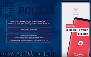 APLIKACJA „KWARANTANNA DOMOWA” OBOWIĄZKOWA DLA OSÓB PRZEBYWAJĄCYCH NA KWARANTANNIE