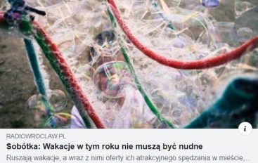 AKCJE NA WAKACJE W RADIU WROCŁAW