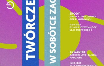 Twórcze lato w Sobótce Zachodniej – zajęcia i strefa gier planszowych z ŚOK