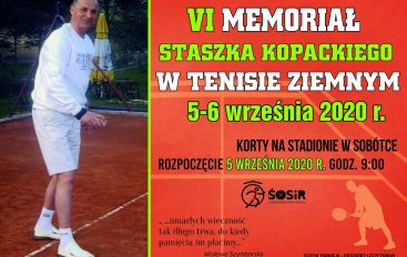 VI Memoriał Staszka Kopackiego w Tenisie Ziemnym