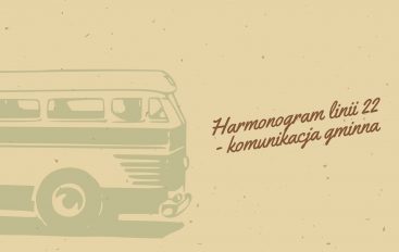 ROZKŁAD JAZDY GMINNEJ KOMUNIKACJI