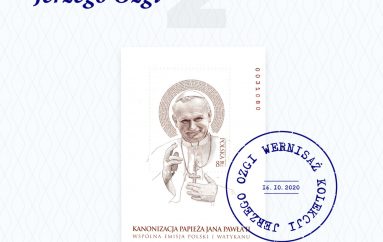 Papież Jan Paweł II na znaczkach pocztowych świata z kolekcji Jerzego Ozgi – wystawa w RCKS