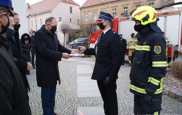 Poświęcenie oraz przekazanie samochodów ratowniczo – gaśniczych.