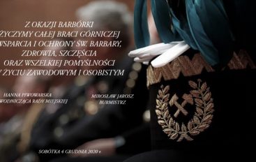 Życzenia z okazji Dnia Górnika