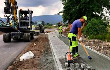 Postęp prac inwestycyjnych na terenie gminy Sobótka