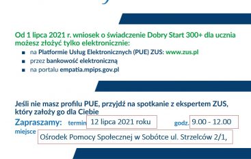 Dobry Start (tzw. 300 plus) w Gminie Sobótka – zasady przyznawania