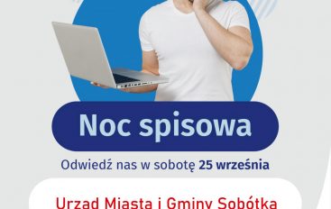 Noc Spisowa w Gminie Sobótka