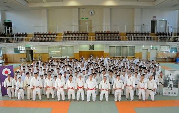 Trener Dojo Sobótka na szkoleniu trenerów judo w Japonii