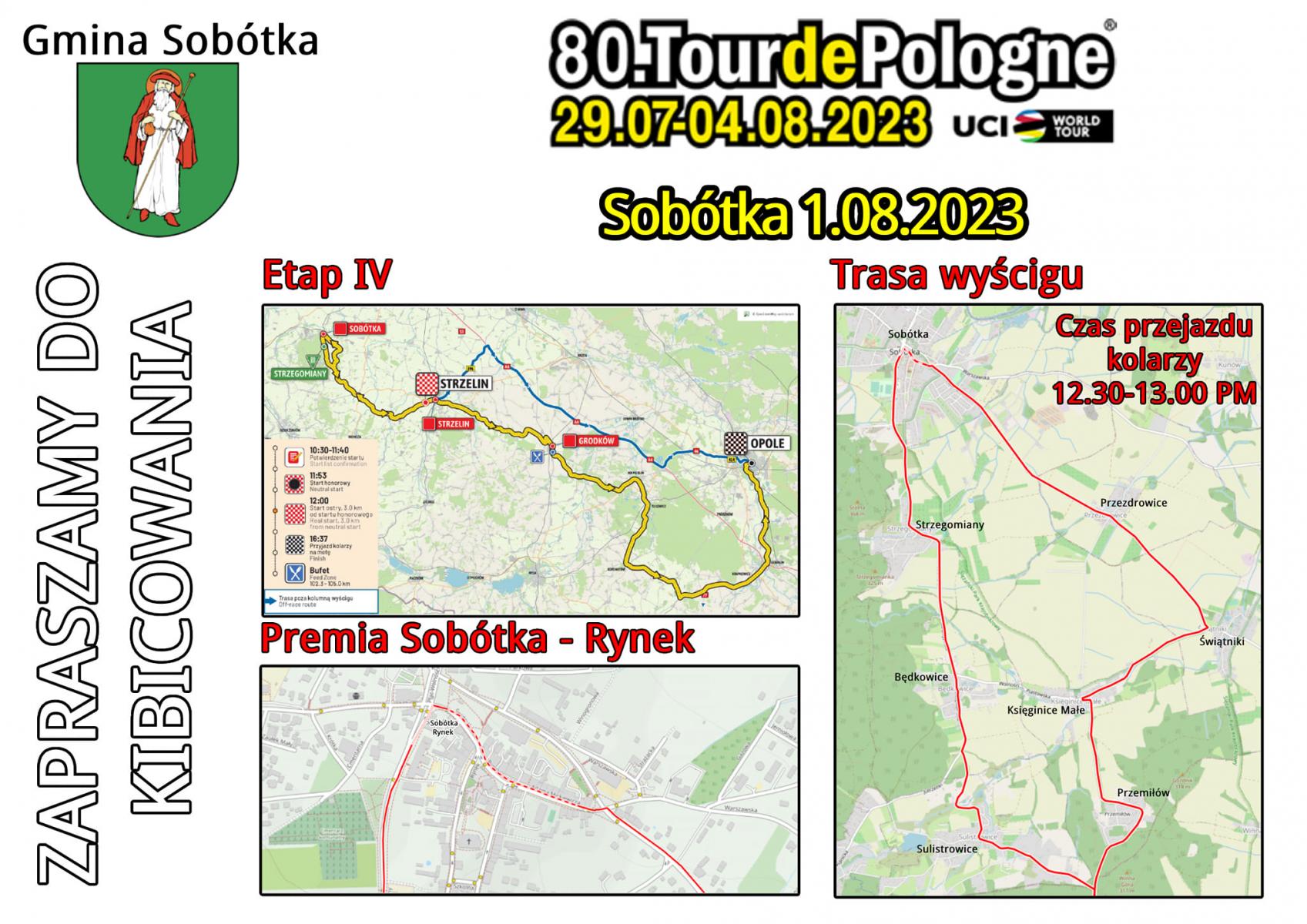 Tour de Pologne 2023 w Sobótce!