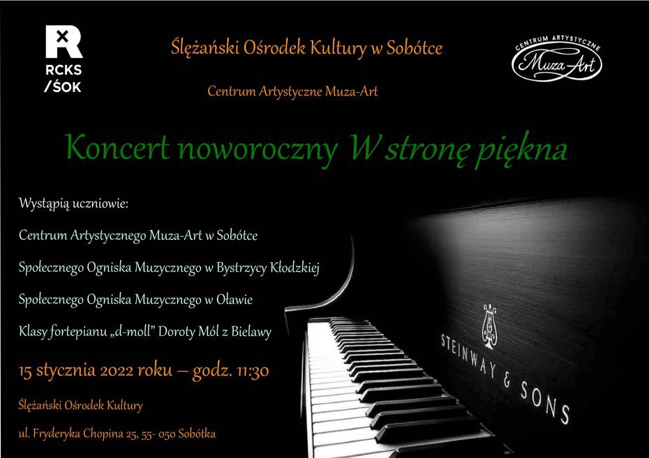 Koncert „W stronę piękna” w ŚOK