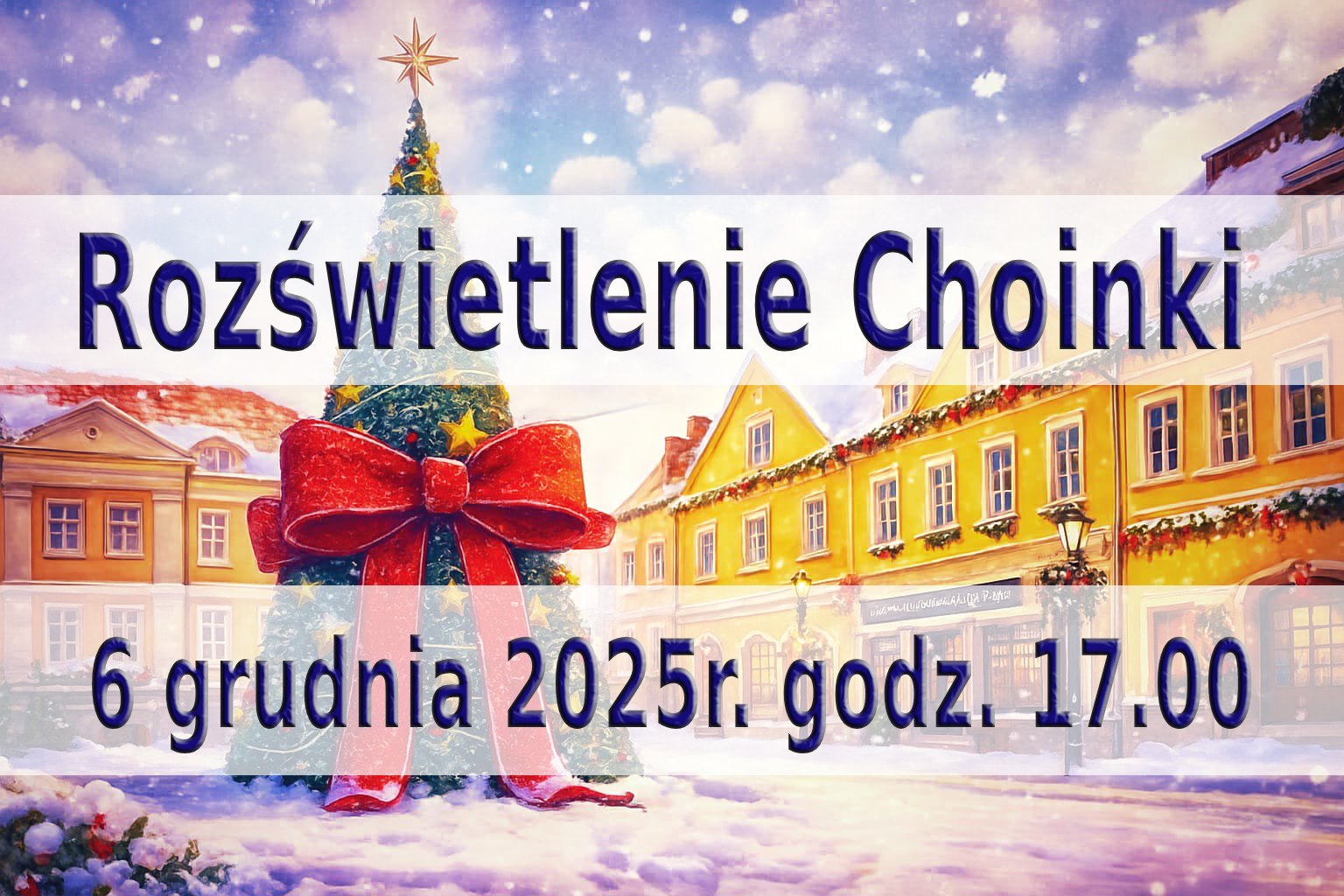 Uroczyste Rozświetlenie Choinki w Sobótce!
