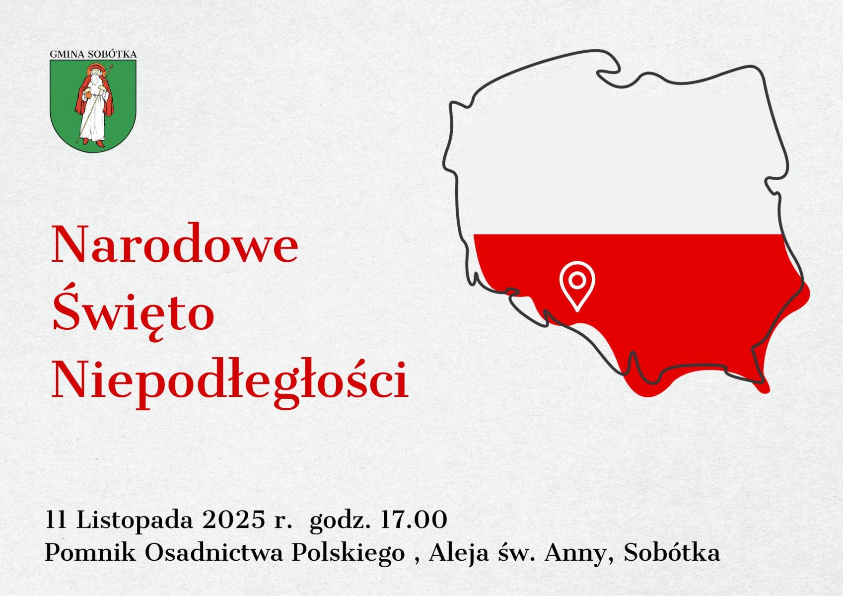 11 listopada 2025 - Narodowe Święto Niepodległości