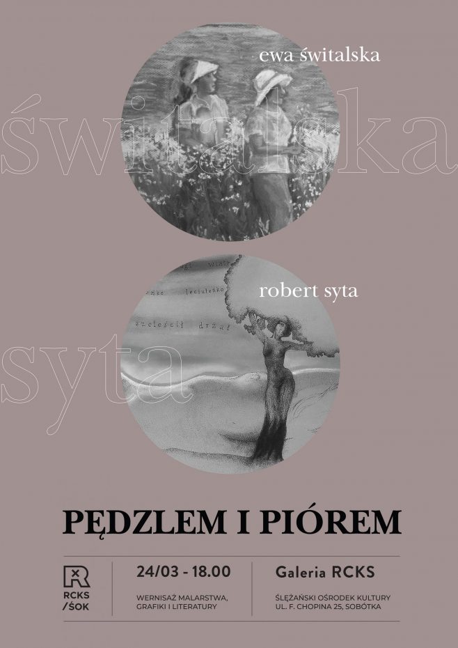 Wernisaż „Pędzlem i piórem” Ewy Świtalskiej i Roberta Syty