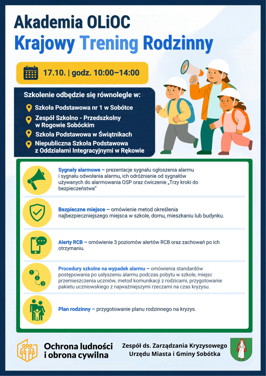 Krajowy Trening Rodzinny w Gminie Sobótka!