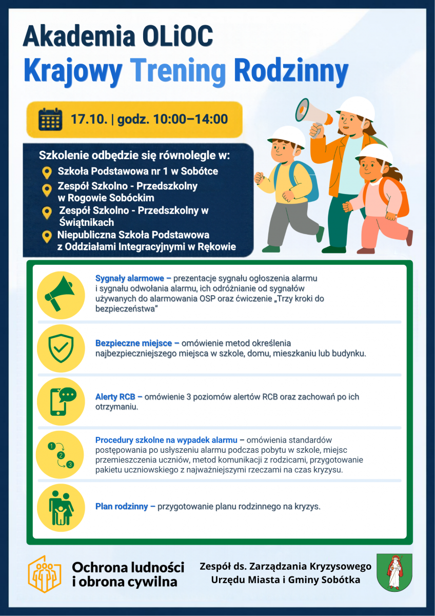 Krajowy Trening Rodzinny w Gminie Sobótka!