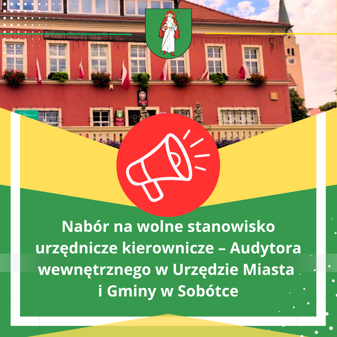 Ogłoszenie o naborze na wolne stanowisko urzędnicze kierownicze