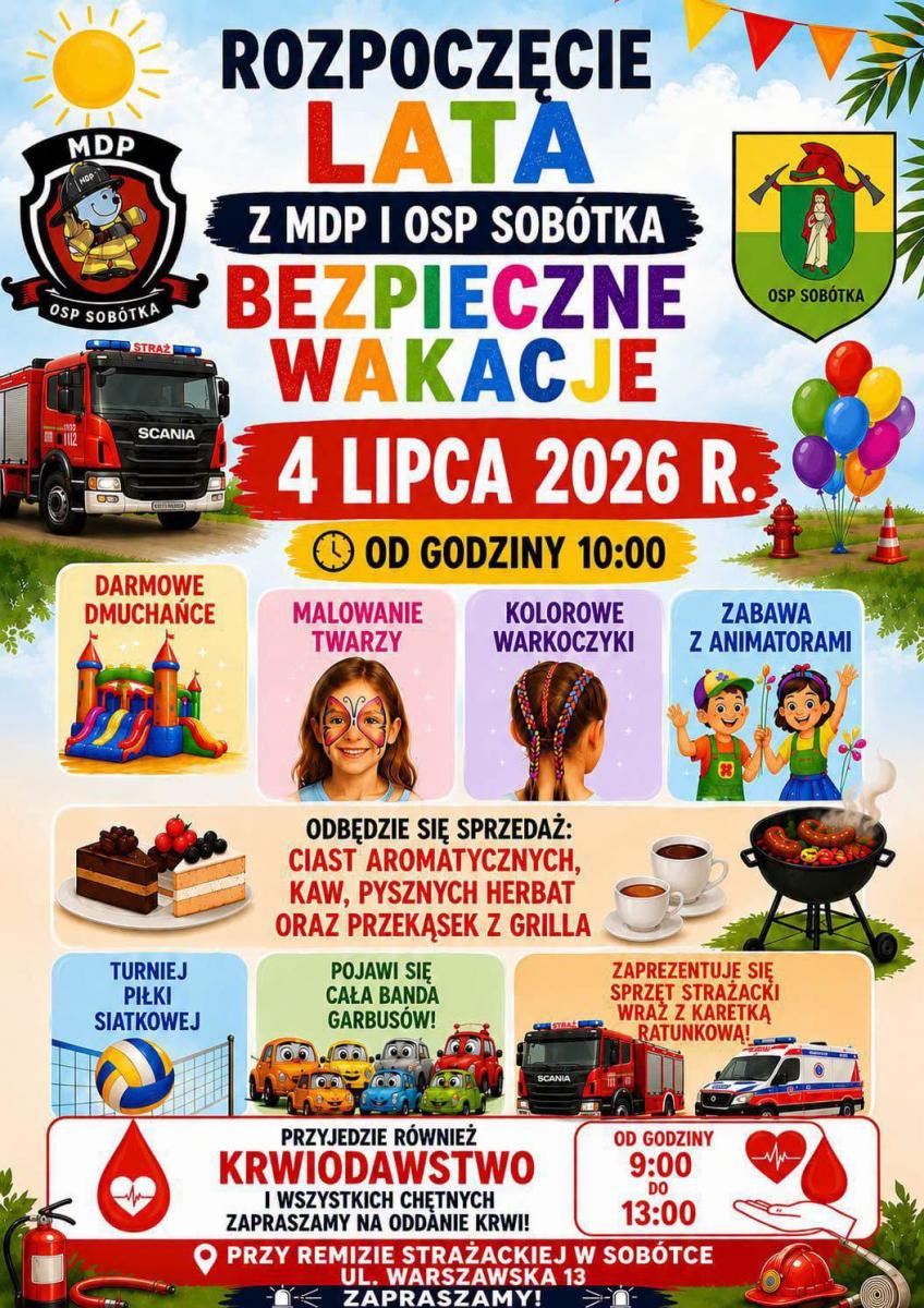 Rozpocznijmy bezpieczne lato!