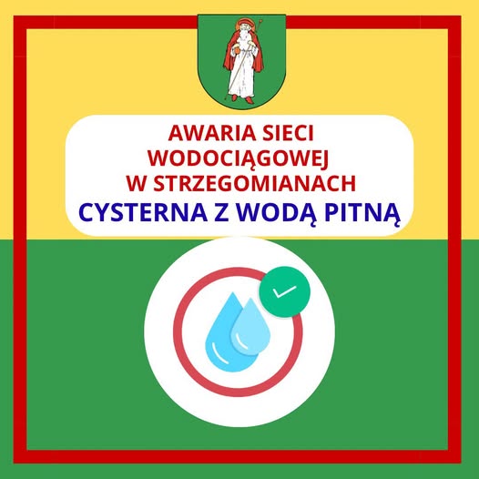 AWARIA SIECI WODOCIĄGOWEJ W STRZEGOMIANACH