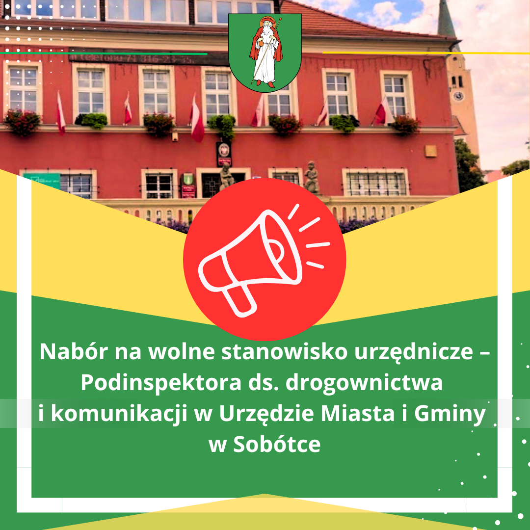 Ogłoszenie o naborze na wolne stanowisko urzędnicze