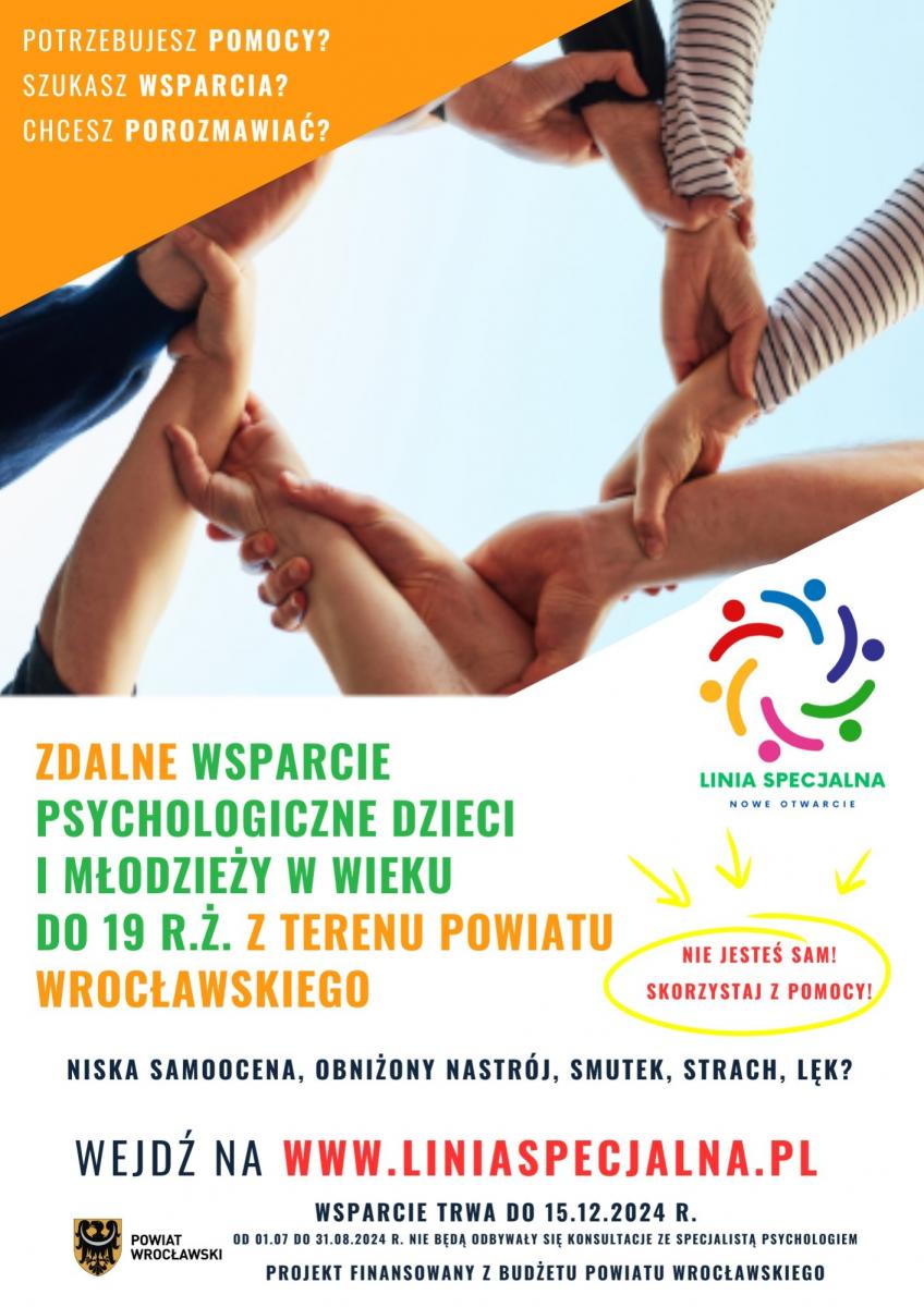 Wsparcie psychologiczne dla dzieci i młodzieży - bezpłatną i profesjonalną pomoc ze strony specjalisty psychologa