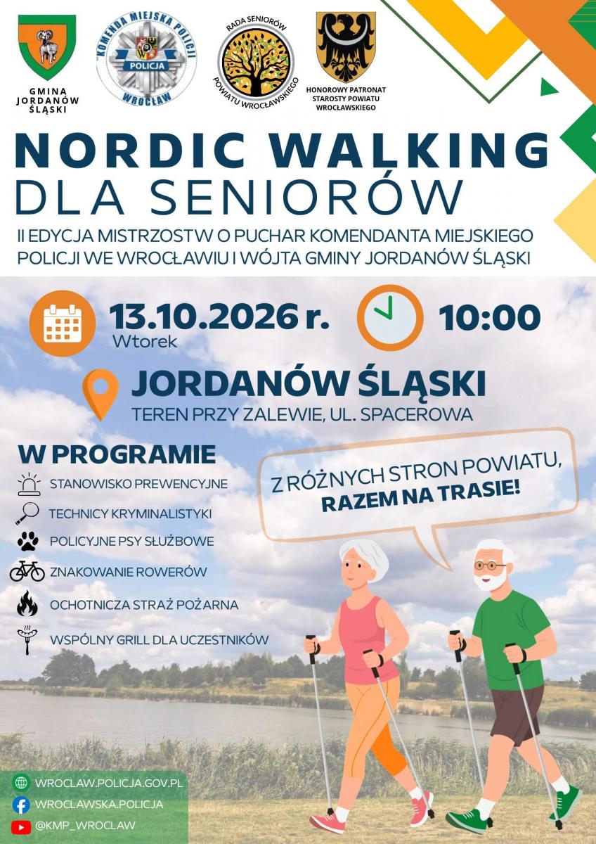 Nordic Walking dla seniorów – zaproszenie z Jordanowa Śląskiego