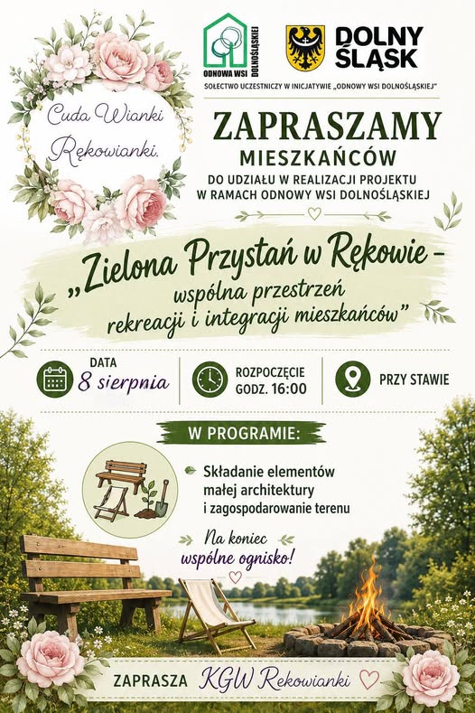 „Zielona Przystań” w Rękowie!